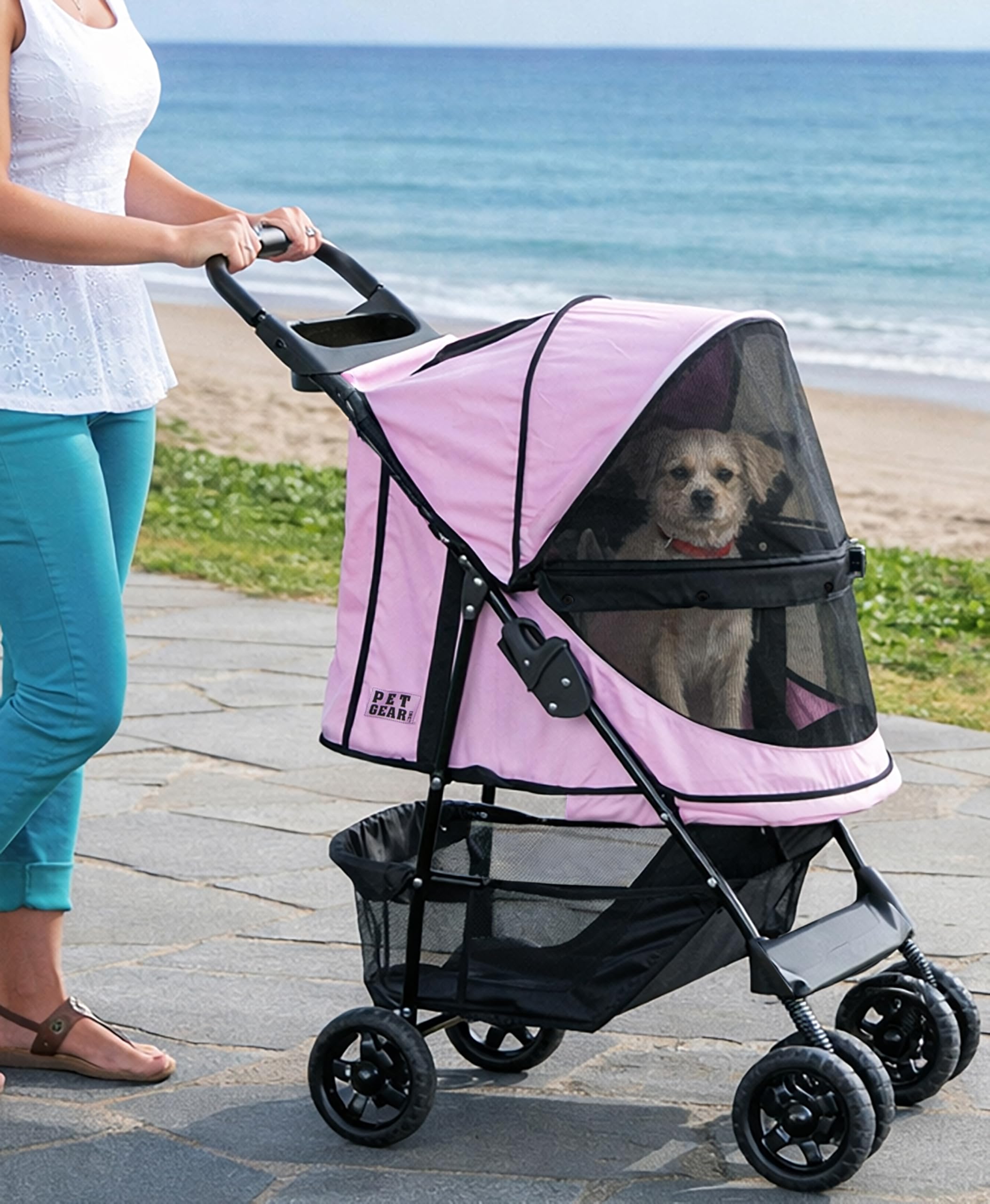 Amazon.co.jp: Pet Gear 猫/犬用 ペットベビーカー ファスナーなし